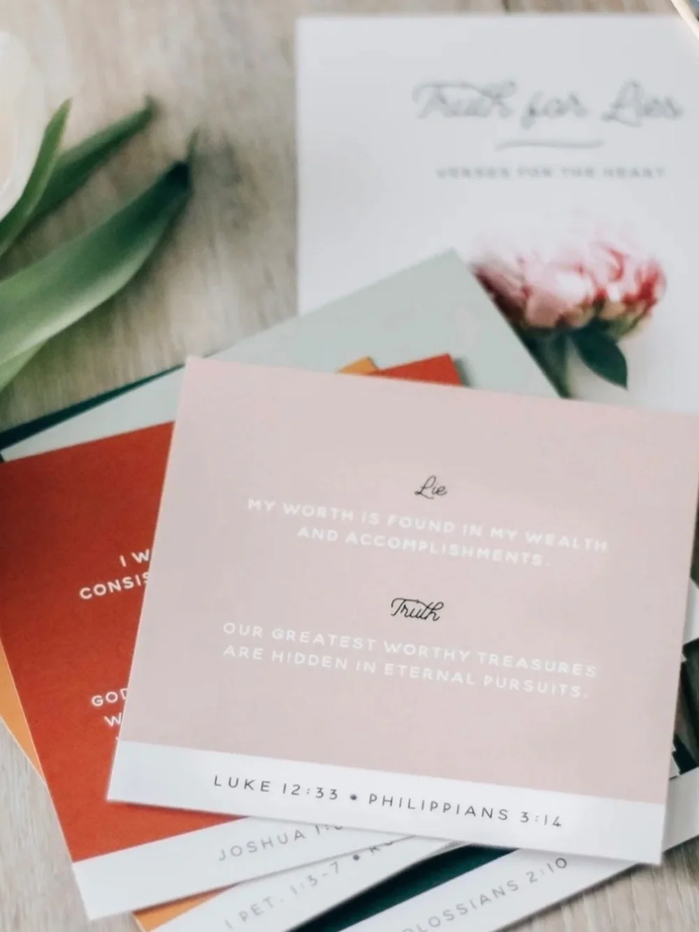 Truth For Lies Scripture Cards
